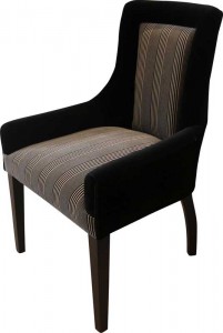 Lily dining room chair handcrafted in London.