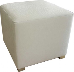 Cube ottoman for living room.