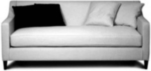 Madrid sofa is a custom sofa handmade in Britain.