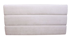 The Snow White Headboard is a panelled headboard with a custom design.