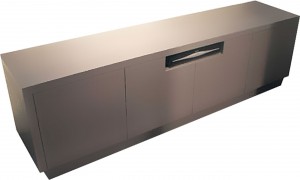 Media unit with custom design.