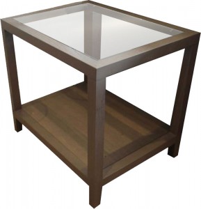Wooden side table for bedroom.
