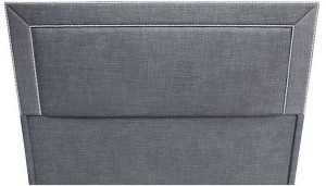 The fully upholstered Jasmin headboard from our bespoke joinery.