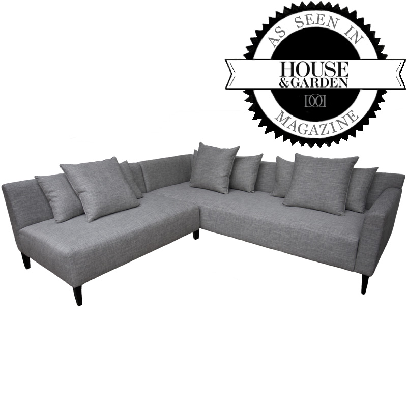 house and garden ready for web grey sofa Belgravia modular sofa for sitting room furniture.
